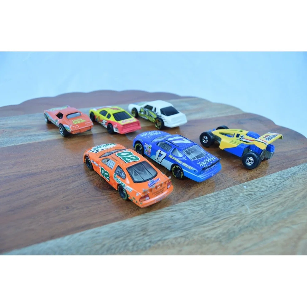Lot Of 6 Mix NASCAR and Racing Car Lot Includes Hot Wheels